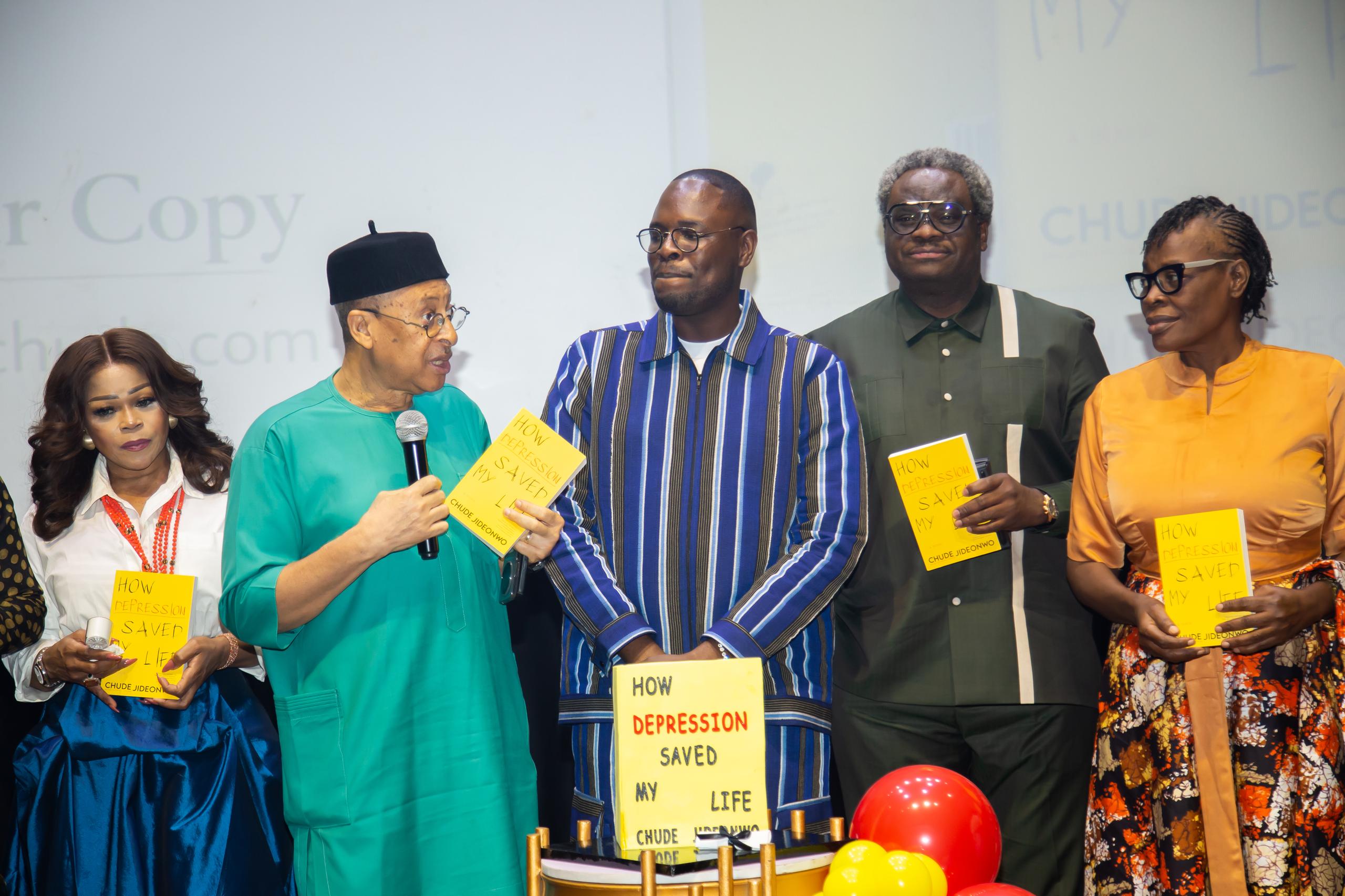 Former NBA President, Olumide Akpata opens up ? Betty Irabor breaks down in tears - at launch of Chude Jideonwo?s book ?How Depression Saved My Life?
